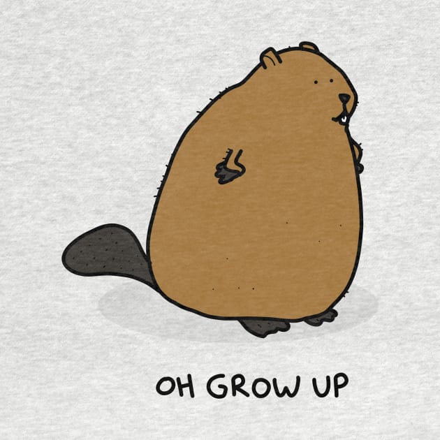 Grumpy Beaver by grumpyanimals